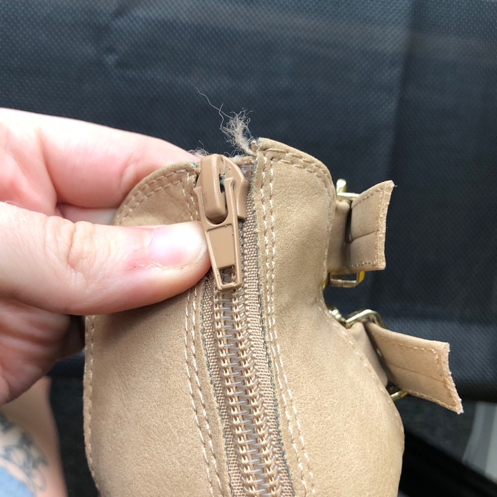 Tan Booties - Picture 4 of 5
